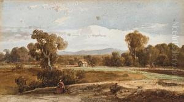 Alphington Oil Painting by Abraham Louis Buvelot