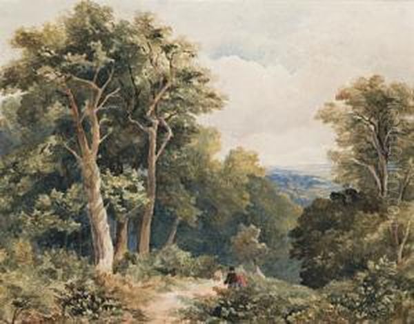 Picnic Near Lilydale Oil Painting by Abraham Louis Buvelot