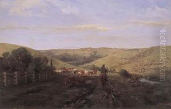 At Coleraine Oil Painting by Abraham Louis Buvelot