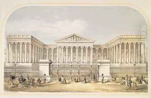 The British Museum Oil Painting by Augustus Butler