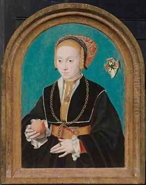 Margarethe von Aich (1517-70) Oil Painting by Bartholomaeus, the Elder Bruyn