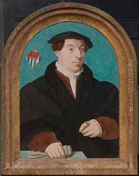 Johann von Aich (1510-49) Oil Painting by Bartholomaeus, the Elder Bruyn