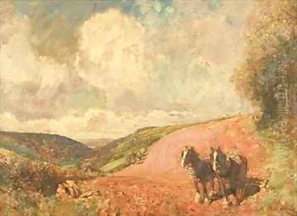 The Red Soil of Devon Oil Painting by E. and Freyburg, F.P. Bucknall