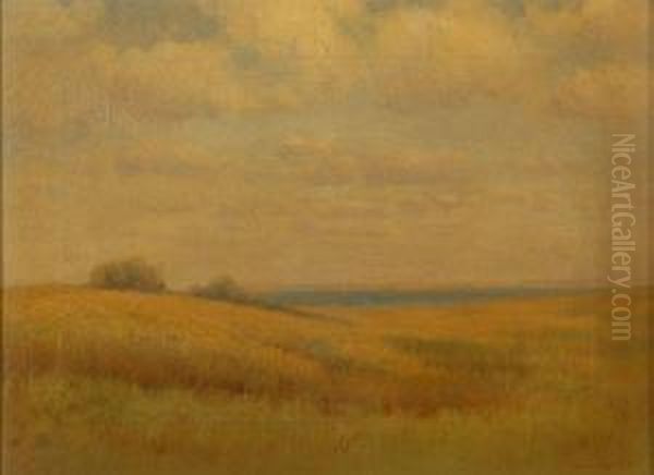 Luminous Cape Cod Seascape Oil Painting by Charles Drew Cahoon