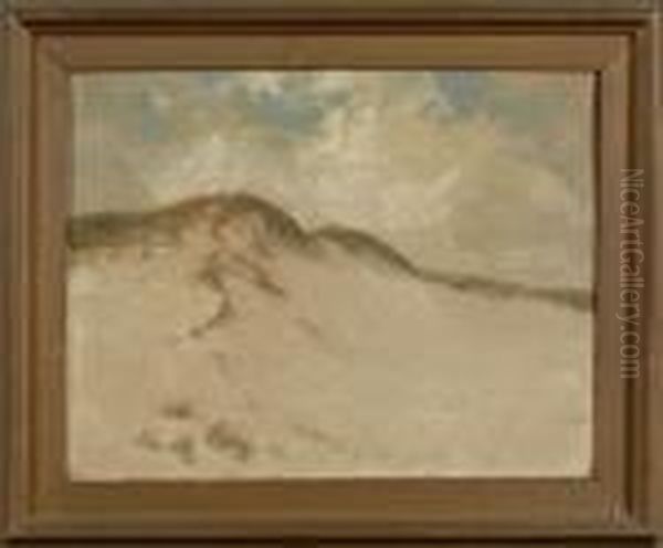 Cape Cod Sand Dunes. Oil Painting by Charles Drew Cahoon