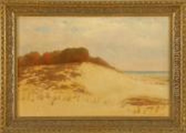 Dune Scene. Signed Lower Right C.d. Cahoon