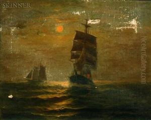 Moonlit Sail by Charles Drew Cahoon