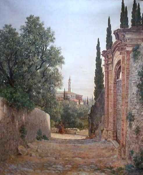 Villa Arson Oil Painting by Francois Bensa