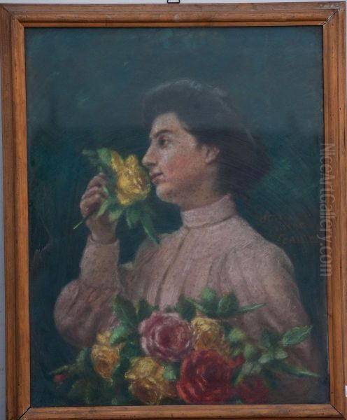 Studio Per Ritratto Oil Painting by Cesare Calchi Novati