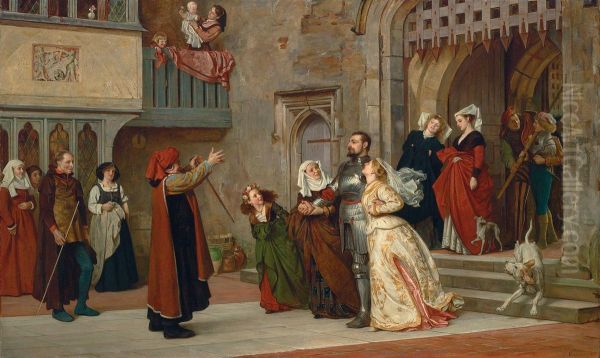 Home After Victory Oil Painting by Philip Hermogenes Calderon