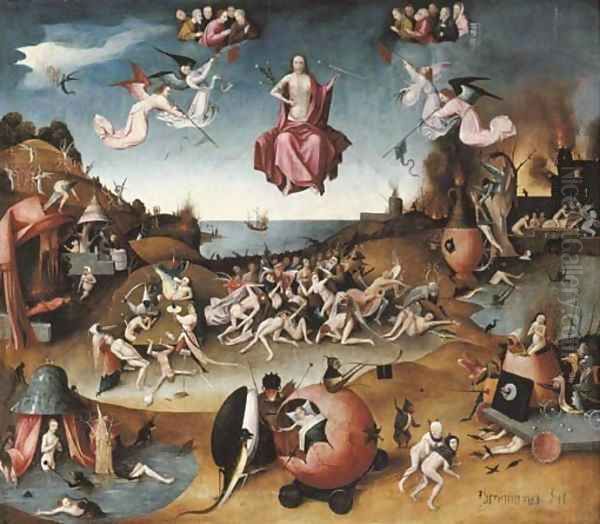 The Last Judgement Oil Painting by Hieronymus Bosch