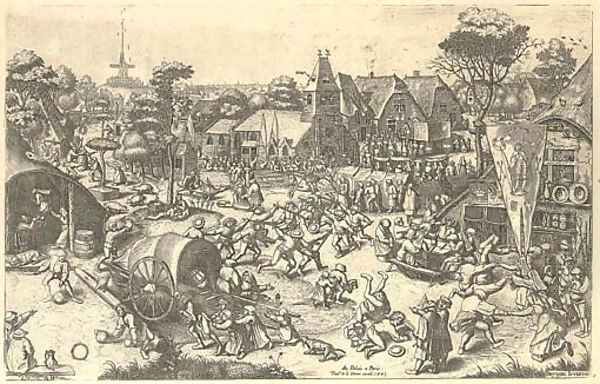 The Fair on St. George's Day Oil Painting by Pieter the Elder Bruegel