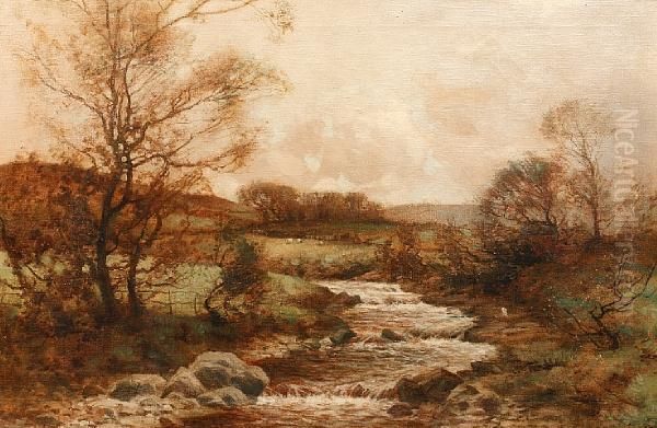 November In The Glen; And Companion Oil Painting by Thomas, Tom Campbell