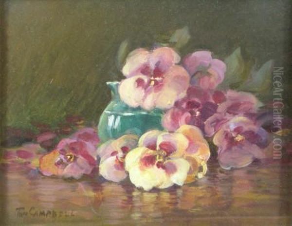 Posies Oil Painting by Thomas, Tom Campbell