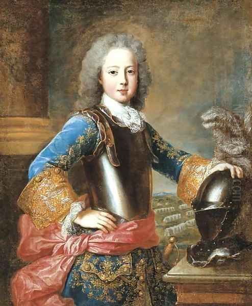 Portrait of a Nobleman Oil Painting by Alexis-Simon Belle