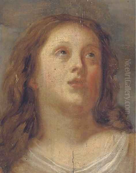 The Penitent Magdalen Oil Painting by Jan van Boeckhorst