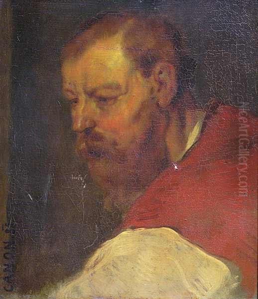 Autorretrato Oil Painting by Hans (Johann von Strasiripka) Canon