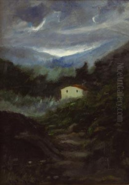 Paisaje Oil Painting by Genis Capdevila Puig