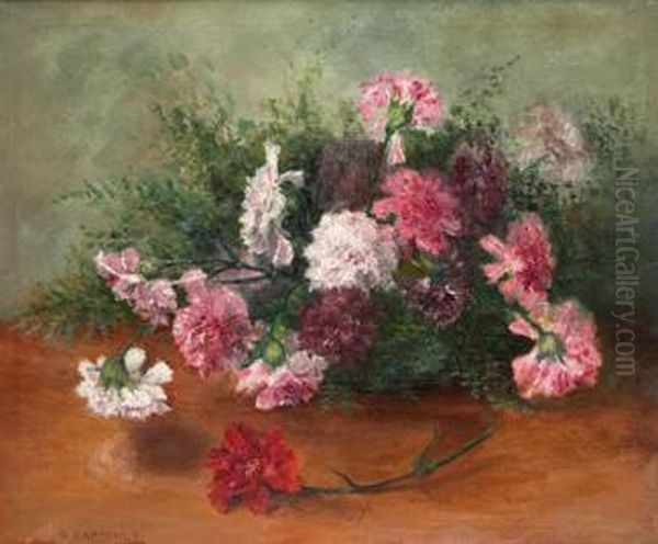 Flores Oil Painting by Genis Capdevila Puig