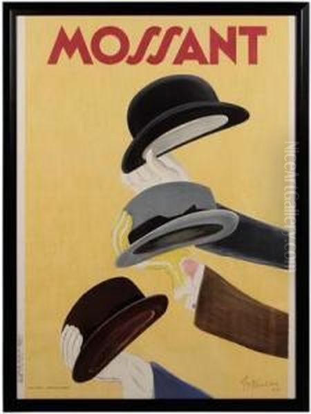 Mossant Oil Painting by Leonetto Cappiello