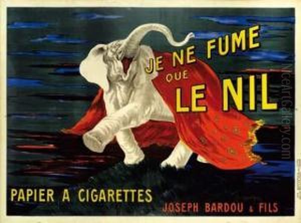 Je Ne Fume Que Le Nil Oil Painting by Leonetto Cappiello