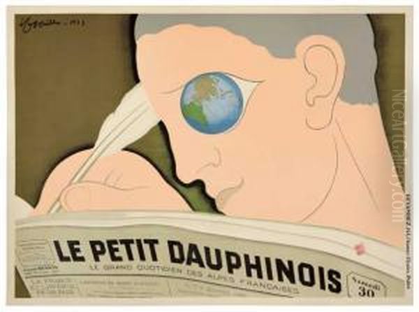 Le Petit Dauphinois.1933. Oil Painting by Leonetto Cappiello