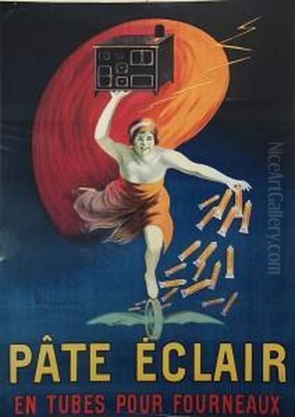 Pate Eclair Oil Painting by Leonetto Cappiello