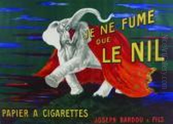 Je Ne Fume Que Le Nil Oil Painting by Leonetto Cappiello