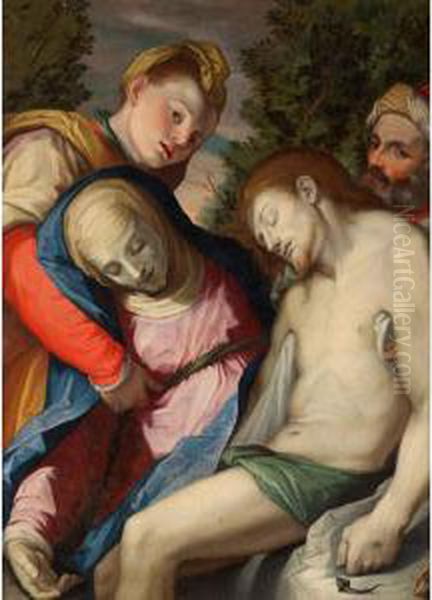 Pieta Oil Painting by Lodovico Cardi Cigoli