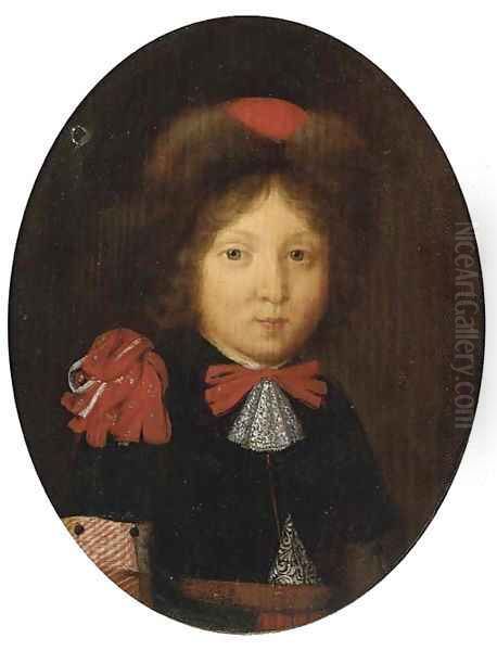 Portrait of a boy Oil Painting by Gerard Ter Borch