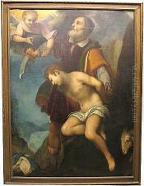 The Sacrifice Of Isaac Oil Painting by Lodovico Cardi Cigoli