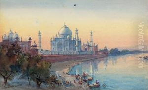 The Taj Mahal by Conrad H.R. Carelli