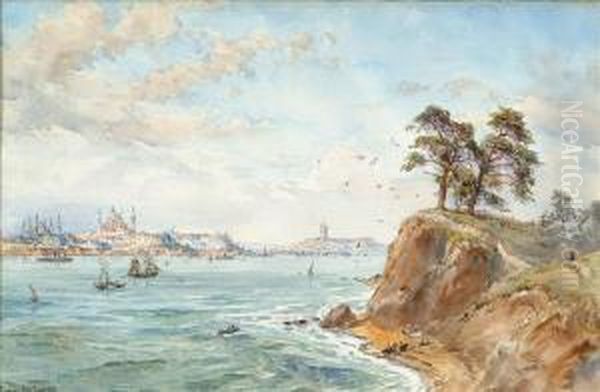 Instanbul Oil Painting by Conrad H.R. Carelli