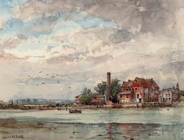 Sidenham, West Sussex Oil Painting by Conrad H.R. Carelli