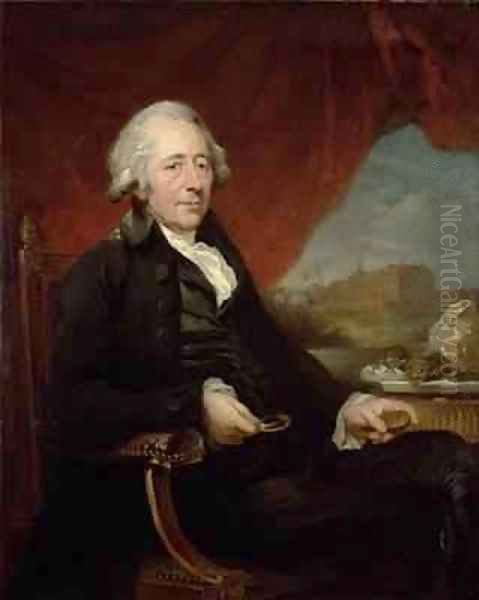 Portrait of Matthew Boulton (1728-1809) Oil Painting by Carl Frederick von Breda