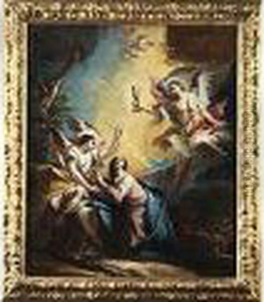 Christus Am Olberg Oil Painting by Carlo Innocenzo Carloni