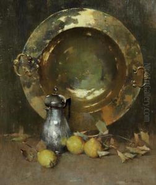 Still Life Oil Painting by Emil Carlsen