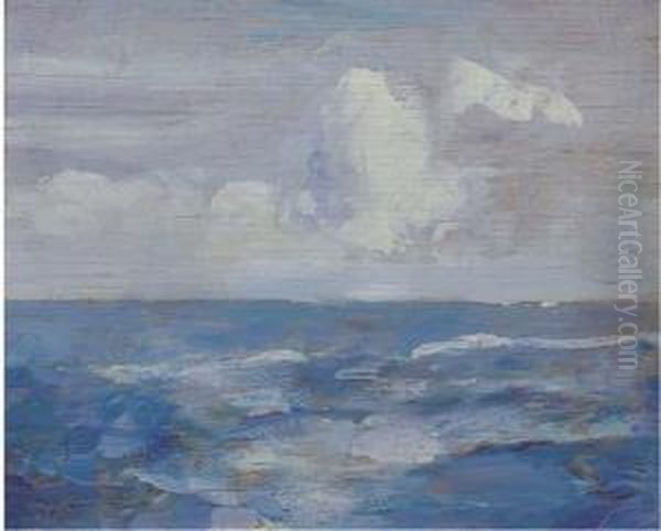 Seascape #2 Oil Painting by Emil Carlsen