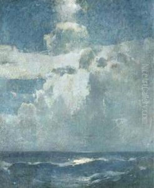 Moonlight Oil Painting by Emil Carlsen