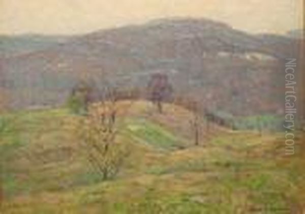 Dormant Fields Oil Painting by John Fabian Carlson