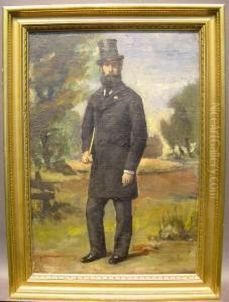 Snyder's Master, Possibly A Portrait Of Carolus-duran Oil Painting by Carolus (Charles Auguste Emile) Duran