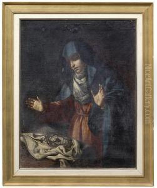 Mater Dolorosa Oil Painting by Agostino Carracci