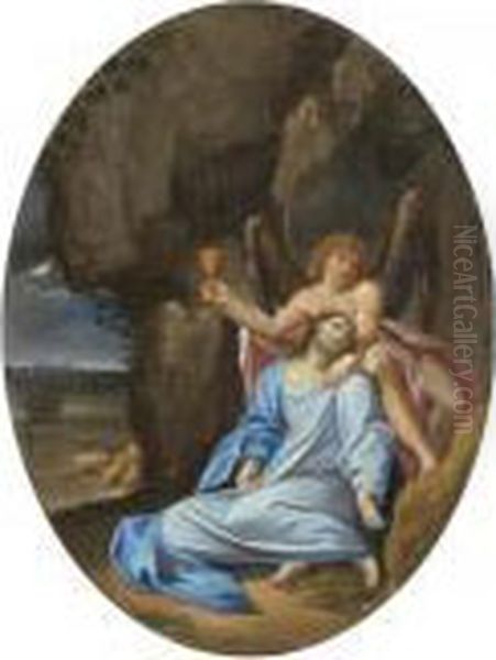 The Agony In The Garden Oil Painting by Lodovico Carracci