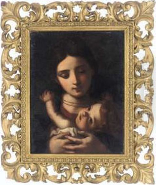 The Madonna And Child Oil Painting by Lodovico Carracci