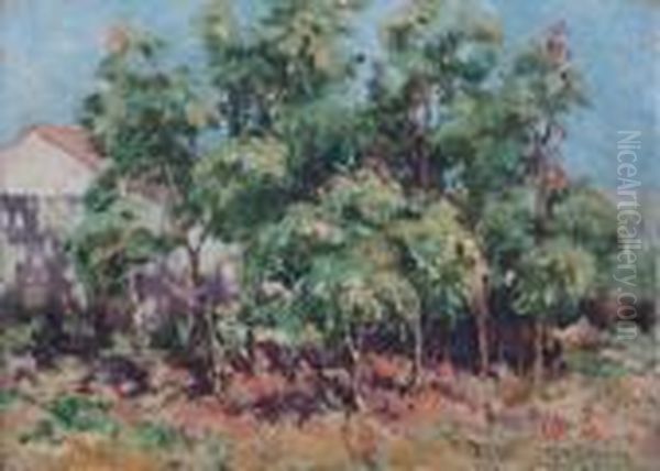 Untitled Oil Painting by Ethel Carrick-Fox