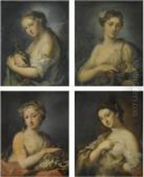 The Four Seasons Oil Painting by Rosalba Carriera