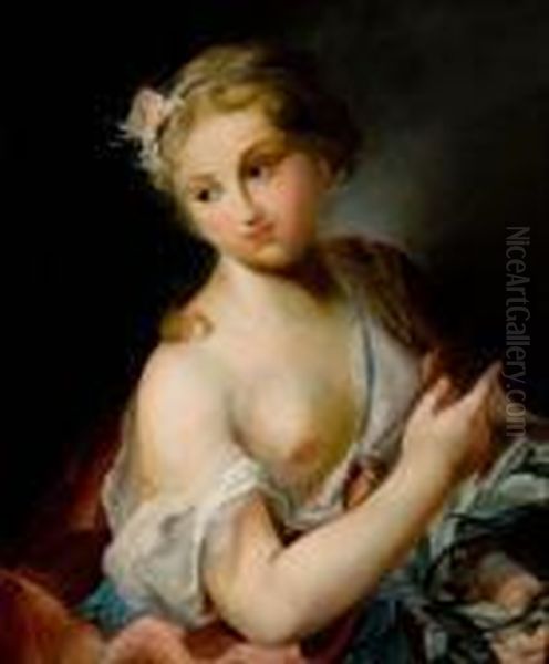 Allegoria Della Vittoria Oil Painting by Rosalba Carriera