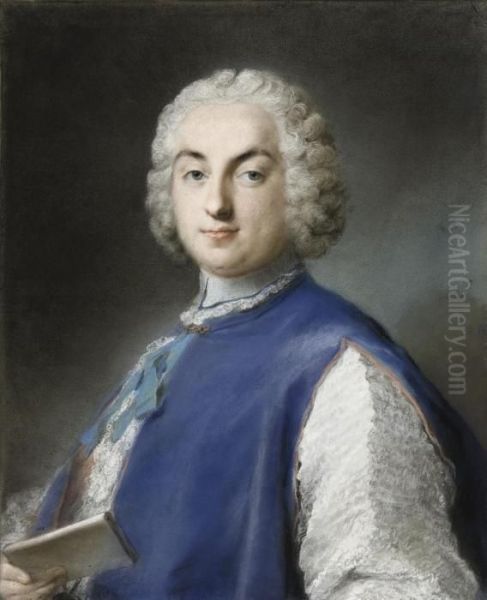 Ritratto Del Marchese Giovanni Carlo Molinari (1715-1763) Oil Painting by Rosalba Carriera