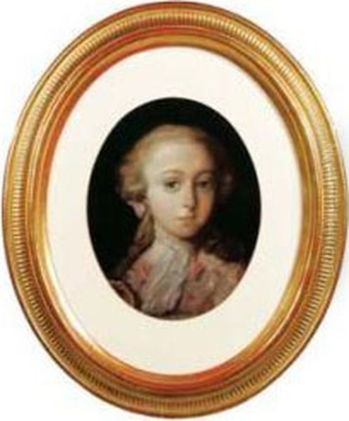 Ritratto Di Giovanetto Oil Painting by Rosalba Carriera