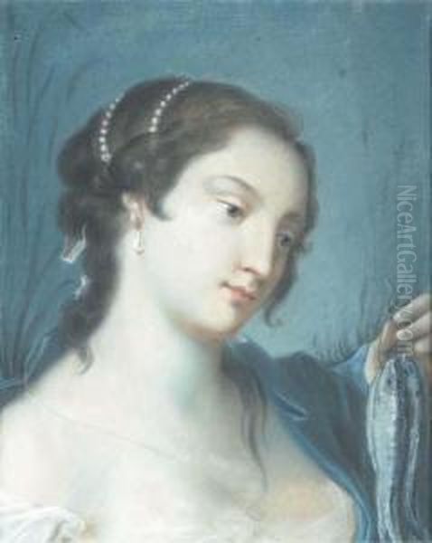 L'acqua Oil Painting by Rosalba Carriera